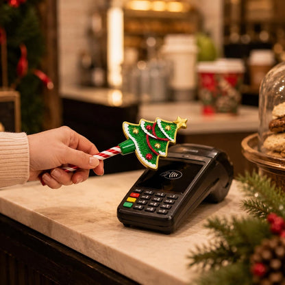 Chambered Jewels™ Christmas Tree Tap-to-Pay Wand