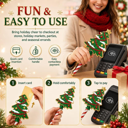 Chambered Jewels™ Christmas Tree Tap-to-Pay Wand