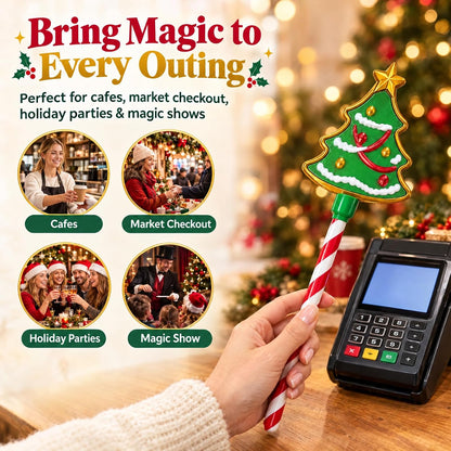 Chambered Jewels™ Christmas Tree Tap-to-Pay Wand